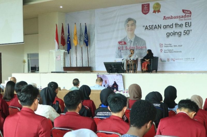 Dubes Uni Eropa untuk ASEAN jadi pembicara utama di Universitas Nusa Putra