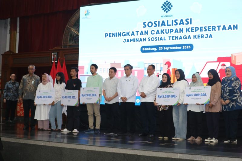 Kemnaker-Kemenhub Tingkatkan Kepesertaan Jamsostek untuk Pekerja Logistik