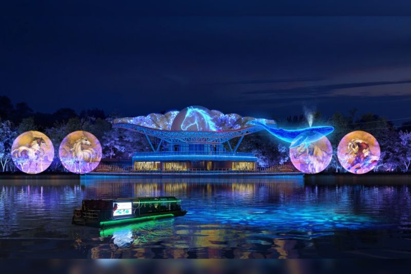 Festival Cahaya Internasional Chaoyang Beijing 2025 Menampilkan Hampir 60 Instalasi Seni Cahaya