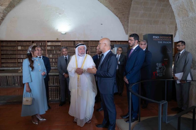 Penguasa Sharjah Buka Pusat Studi Bahasa Arab di Portugal