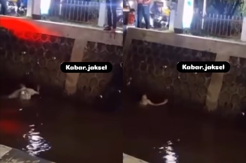 pria-diduga-pencuri-diminta-cari-barang-bukti-di-kali-jagakarsa