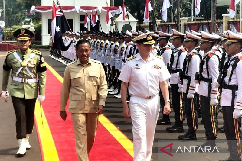 Wamenhan terima kunjungan panglima Australia di kantor Kemenhan