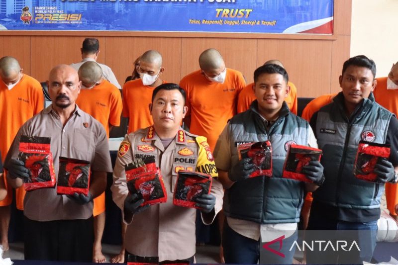 Untuk kelabui petugas, sabu 12 kg disamarkan dalam truk muat jeruk