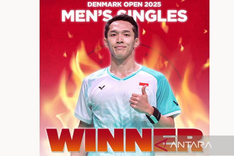Jojo naik ke ranking lima dunia setelah juara Denmark Open 2025