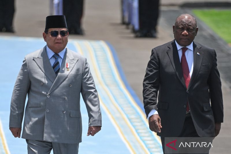 Prabowo: RI - Afrika Selatan sepakat percepat kerja sama pertahanan