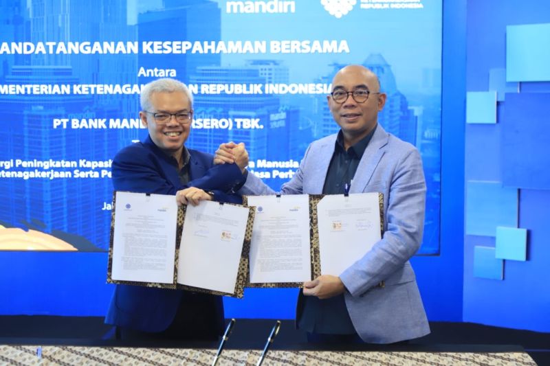 kemnaker-bank-mandiri-sinergi-tingkatkan-kompetensi-sdm-jasa-perbankan