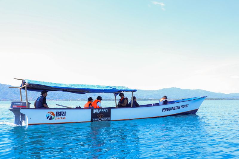 BRI Peduli salurkan perahu literasi, dorong peningkatan kualitas pendidikan di wilayah Pesisir Tolitoli