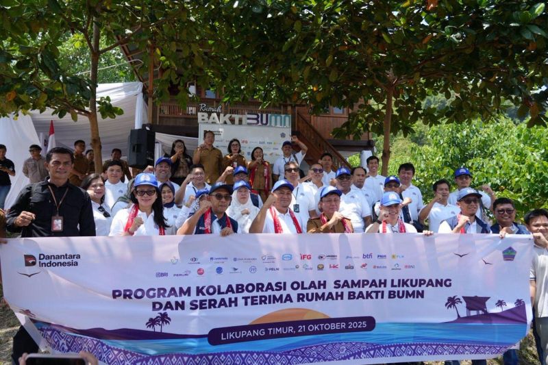 WIKA Dukung Komitmen Hijau BUMN melalui Program Kolaborasi Olah Sampah di Likupang