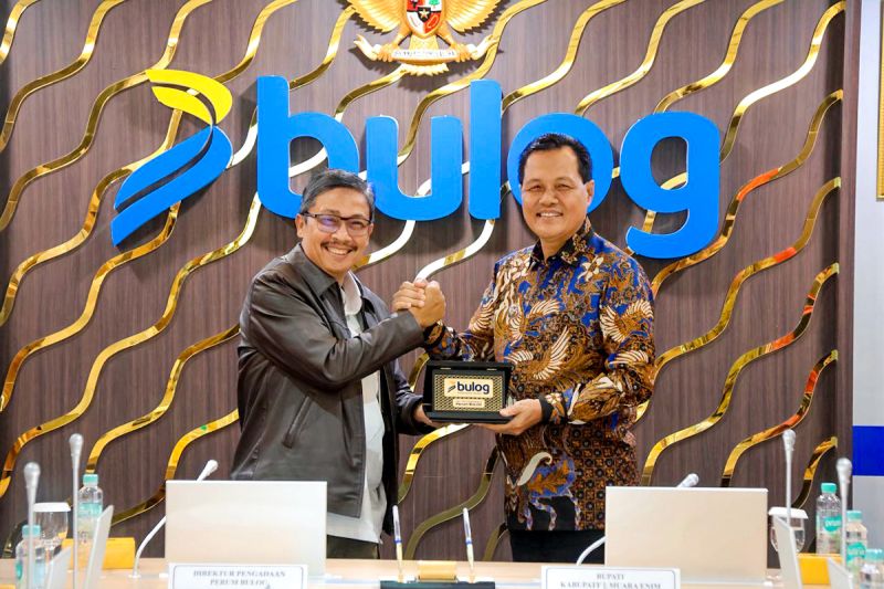 bulog-pemkab-muara-enim-sepakat-pembangunan-infrastruktur-pascapanen