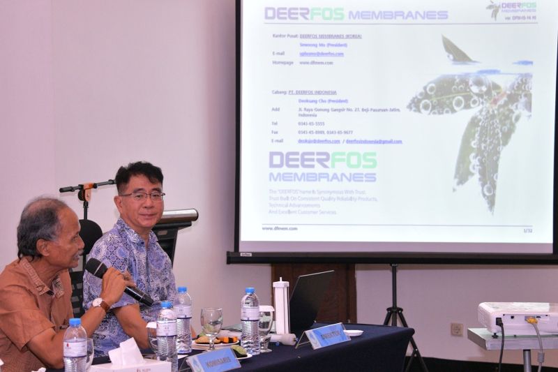 HSS pelopori teknologi membran tingkatkan efesiensi dan kapasitas produksi air