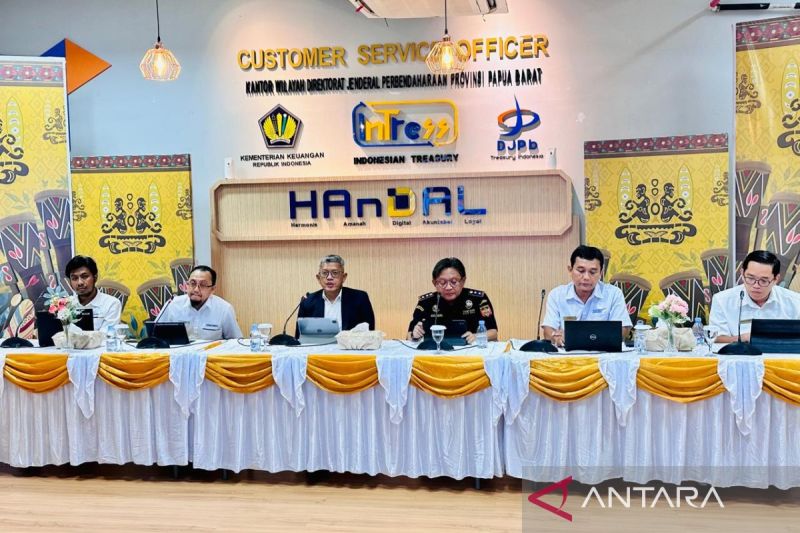 Belanja negara di Papua Barat--Papua Barat Daya capai Rp15,6 triliun