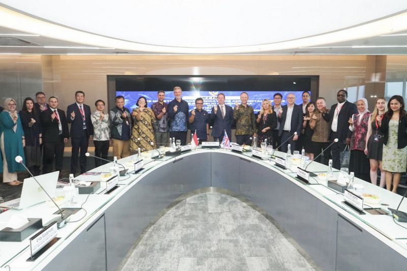 Indonesia- Inggris kerja sama perkuat keamanan siber