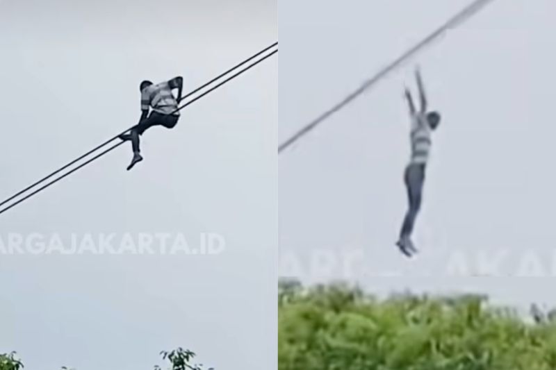 diduga-cari-perhatian-pria-nekat-bergelantung-di-kabel-udara-jaksel