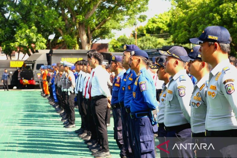 Polda Gorontalo apel gabungan kesiapsiagaan tanggap darurat bencana