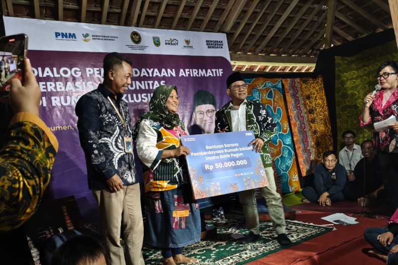 Bersama Menko PM, PNM bangun kemandirian disabilitas lewat Rumah Inklusif Kebumen