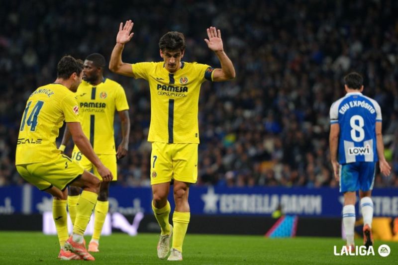 Villarreal naik ke posisi kedua seusai taklukkan Espanyol 2-0