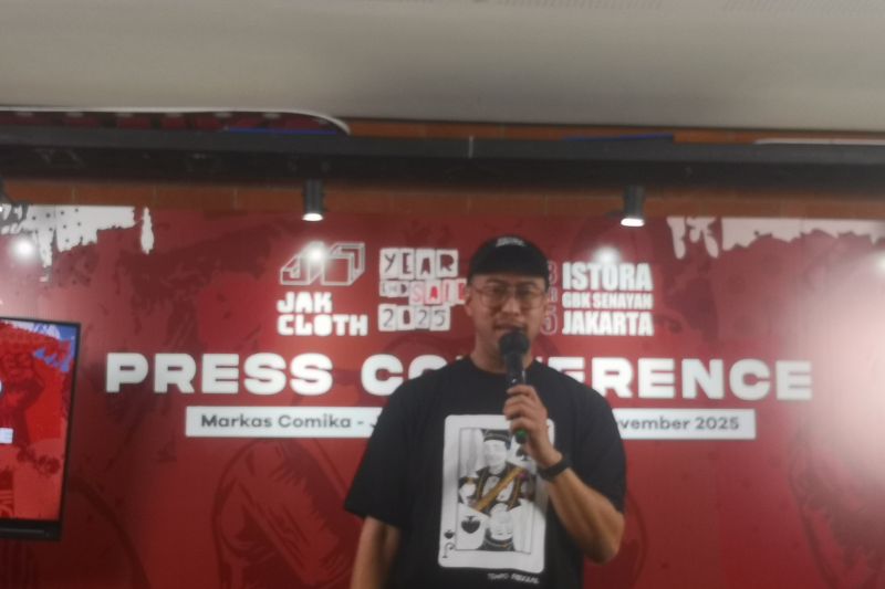 Pandji boyong comikamuda di JakCloth 2025