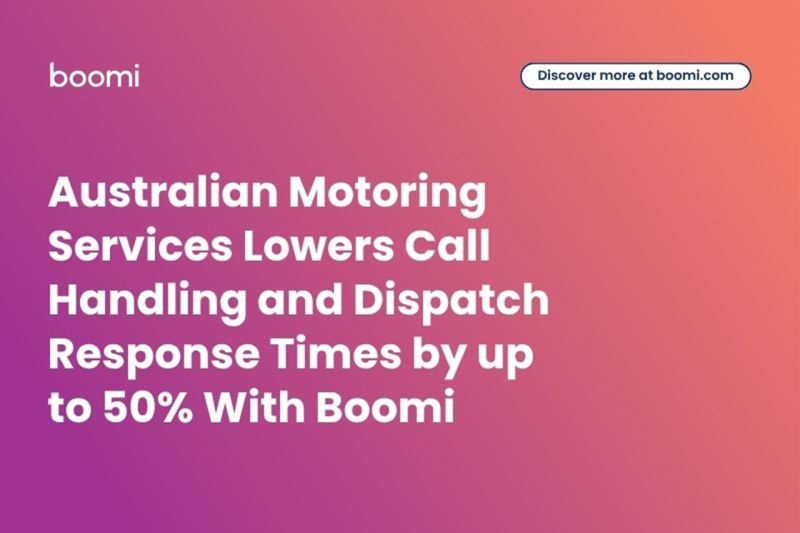 Australian Motoring Services Menghemat Waktu Penanganan Panggilan Telepon dan Respons Pengiriman Hingga 50% Berkat Boomi