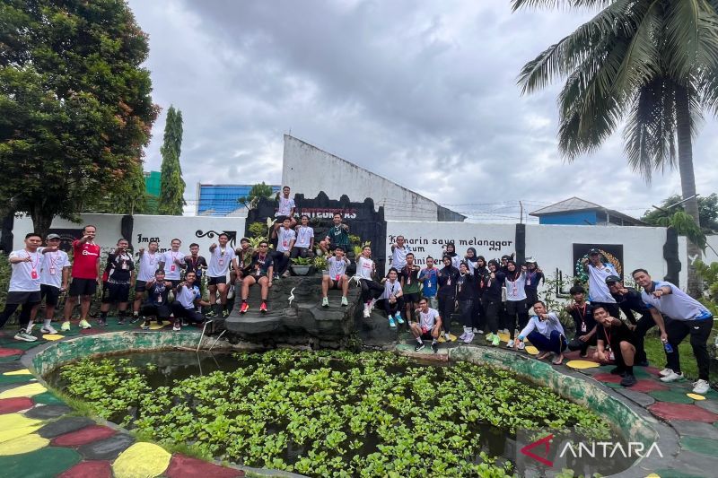 Rutan Barabai-Murakata Runners semarakkan Hari Bakti dengan Imipas Run 5K