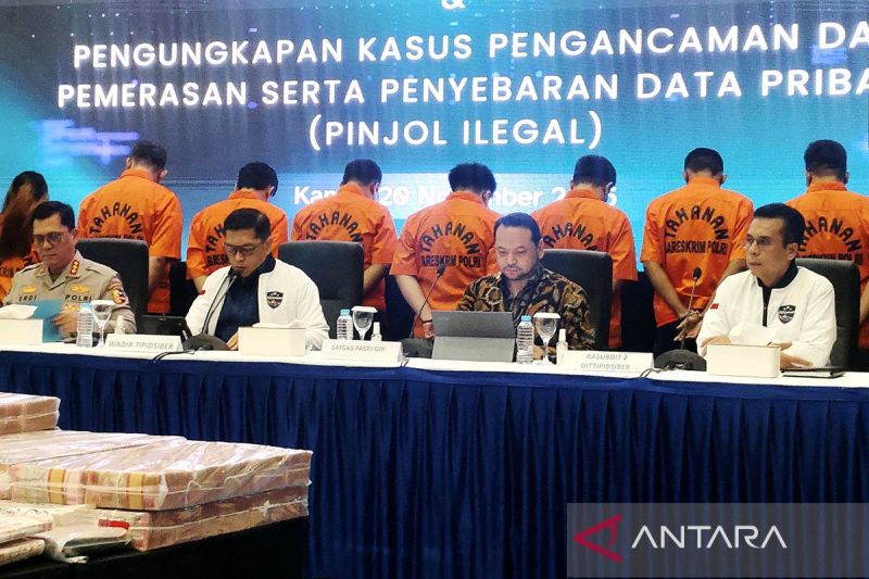 Polri buru dua WNA dalam kasus pemerasan bermodus pinjol ilegal