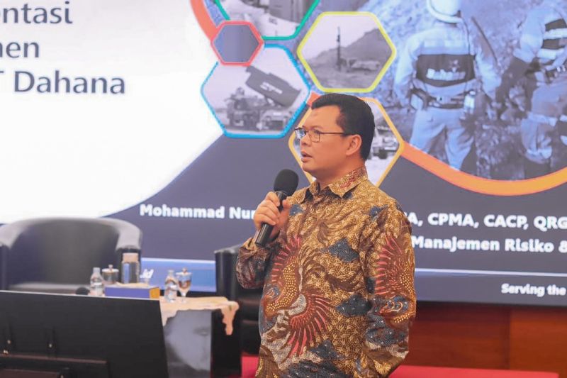 Direktur Keuangan Manajemen Risiko & SDM PT DAHANA Menjadi Narasumber 