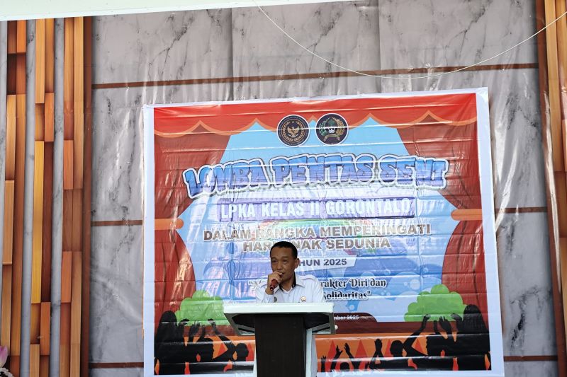 LPKA Gorontalo gelar lomba pentas seni anak binaan