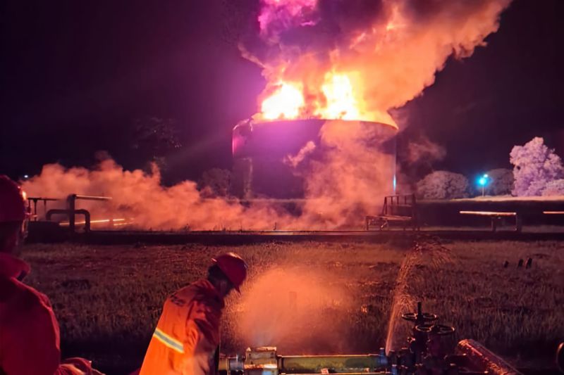 pge-sebut-kebakaran-tangki-kondensat-tak-pengaruhi-operasional