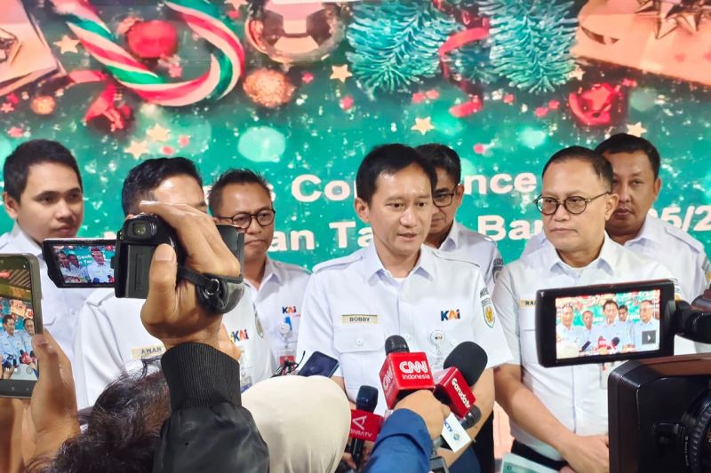 KAI Tetapkan Kesiapan Penuh untuk Angkutan Natal dan Tahun Baru 2025/2026