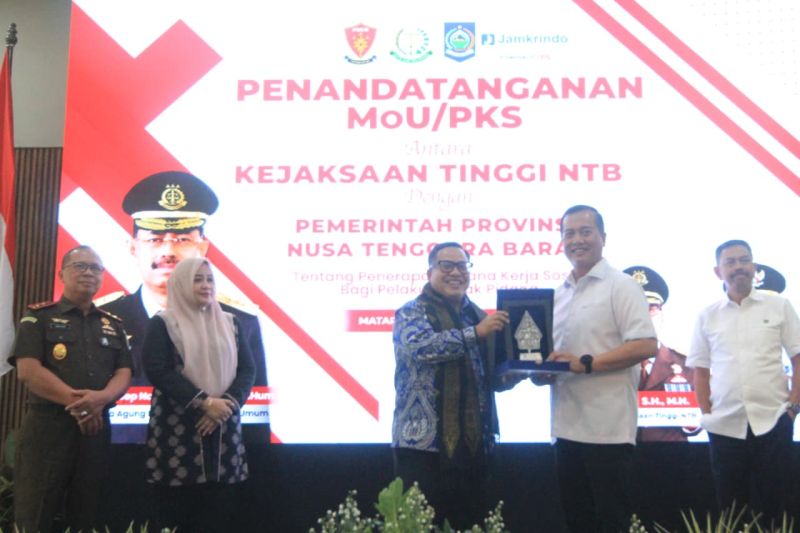 Jamkrindo Dukung Program Keadilan Restoratif dan Penguatan Ekosistem Usaha di NTB