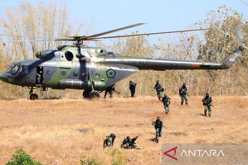 TNI AD kerahkan 2 helikopter guna bantu penanganan bencana di Sumatera