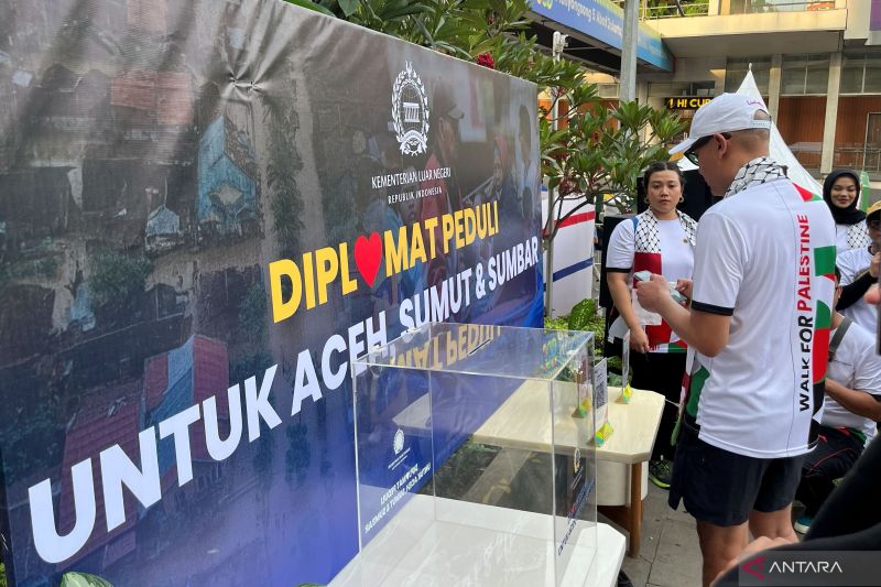 Kemlu ajak korps diplomatik galang dana untuk korban banjir Sumatra
