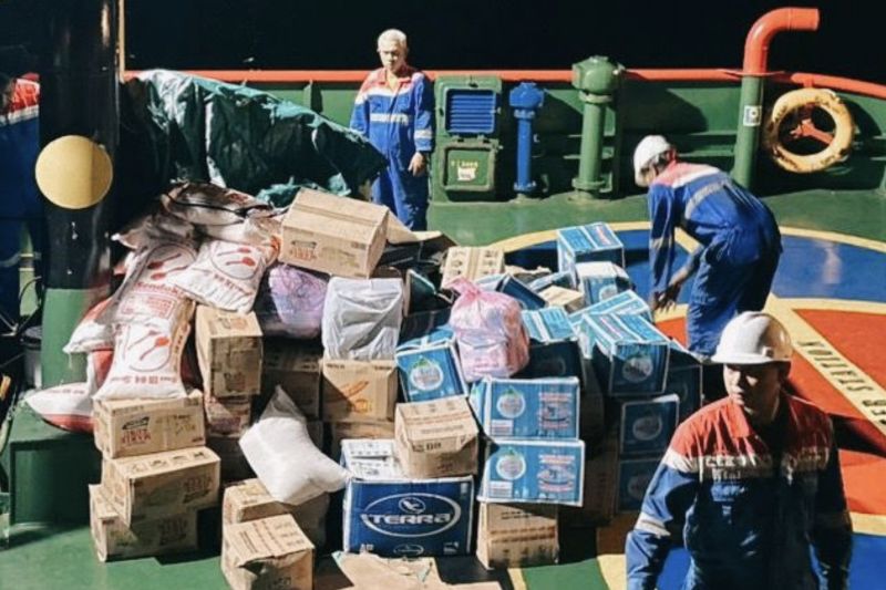 pertamina-gunakan-jalur-laut-salurkan-bantuan-bencana-banjir-sumatera