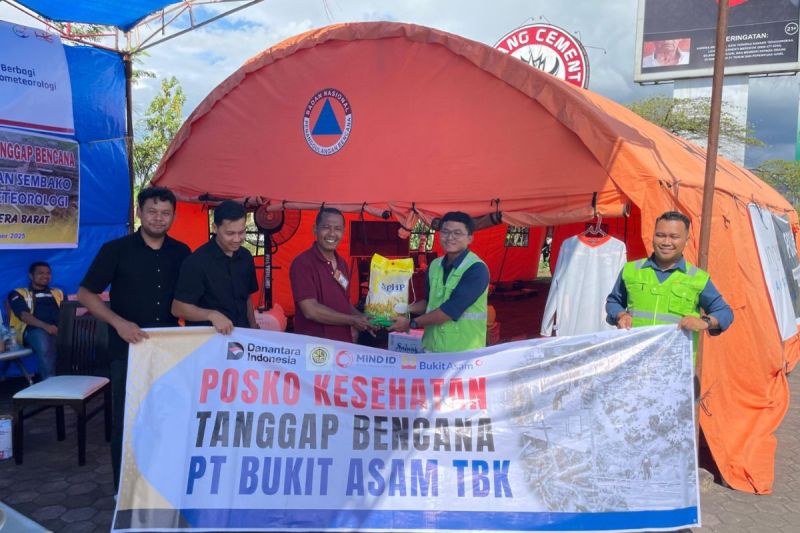 PTBA kirim bantuan dan Tim Tanggap Bencana ke wilayah terdampak banjir Sumatera