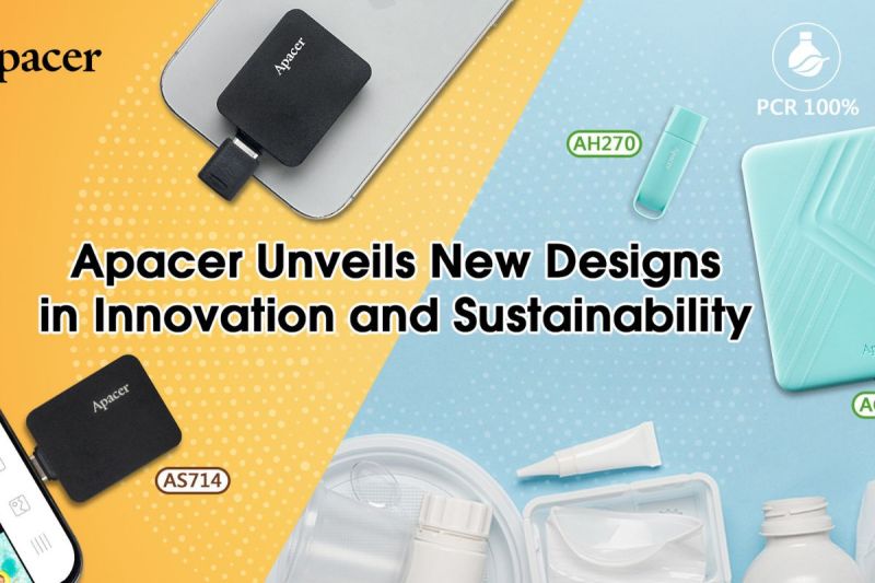 Apacer Lansir Seri ECO dan SSD Portabel AS714 dengan Kinerja Kreatif Generasi Baru