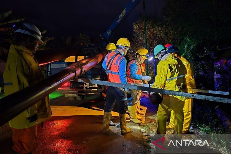 PLN pulihkan 100 persen kelistrikan di wilayah terdampak bencana Sumut