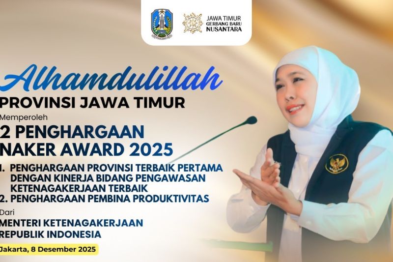 jatim-raih-dua-penghargaan-ketenagakerjaan-tingkat-nasional