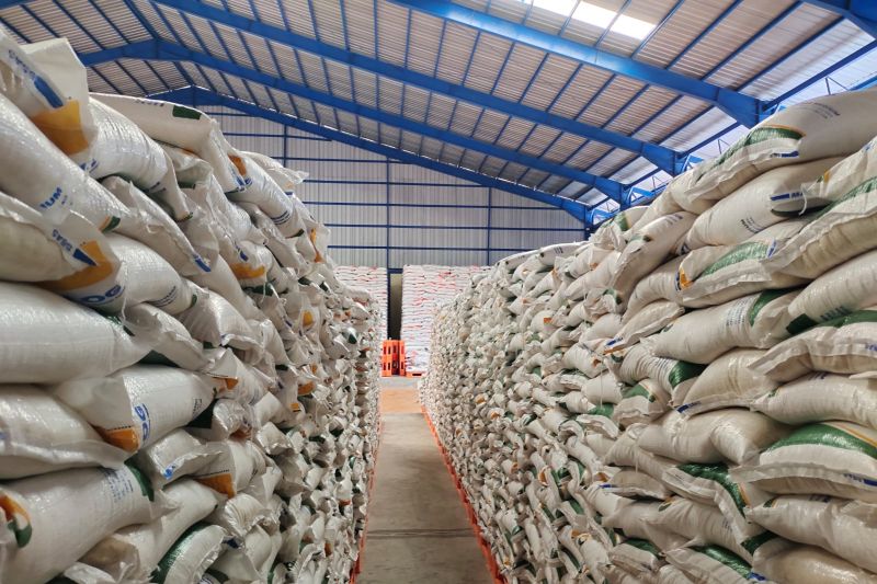 bulog-dengan-cbp-162-ribu-ton-pasokan-beras-di-lampung-mencukupi