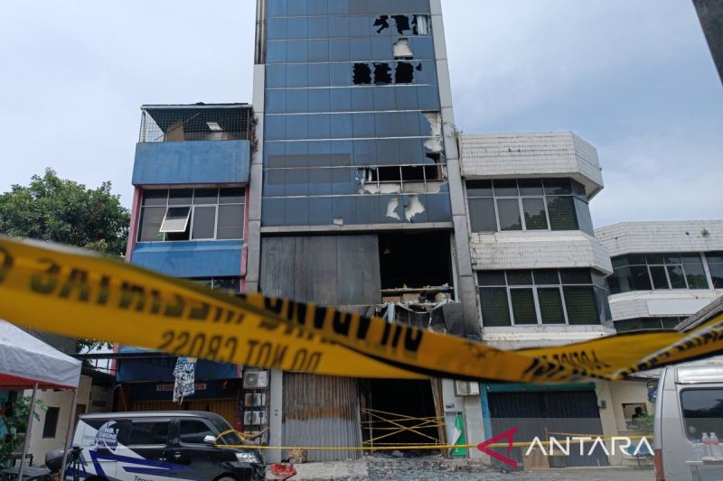 kebakaran-ruko-jakpus-polisi-periksa-manajemen-terra-drone