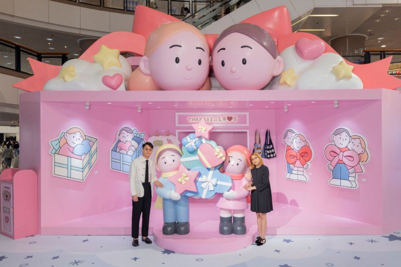 Harbour City di Hong Kong Luncurkan Proyek Seni "Threads of Love", Berkolaborasi dengan Duo Ilustrator Thailand Sundae Kids