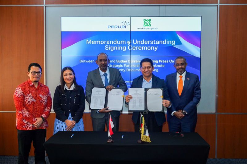 peruri-jalin-kerja-sama-dengan-pencetak-uang-pemerintah-sudan