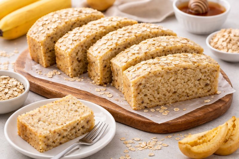 resep-membuat-bolu-pisang-oat-kukus-camilan-sehat-nan-praktis