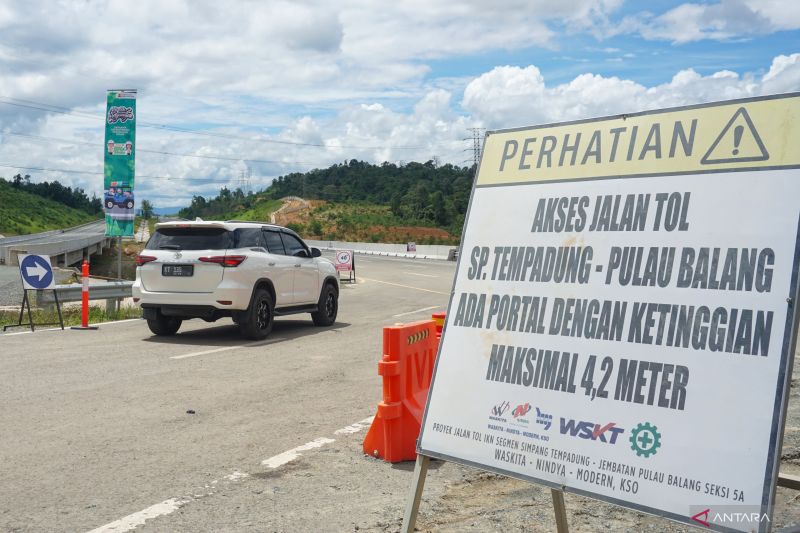 kendaraan-golongan-i-dapat-lintasi-tol-ikn-selama-periode-nataru