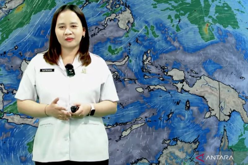 BMKG memprakirakan mayoritas wilayah Indonesia diguyur hujan pada Rabu