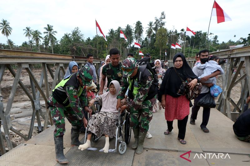 TNI AD bangun 50 jembatan bailey di Aceh dan Sumatera awal 2026