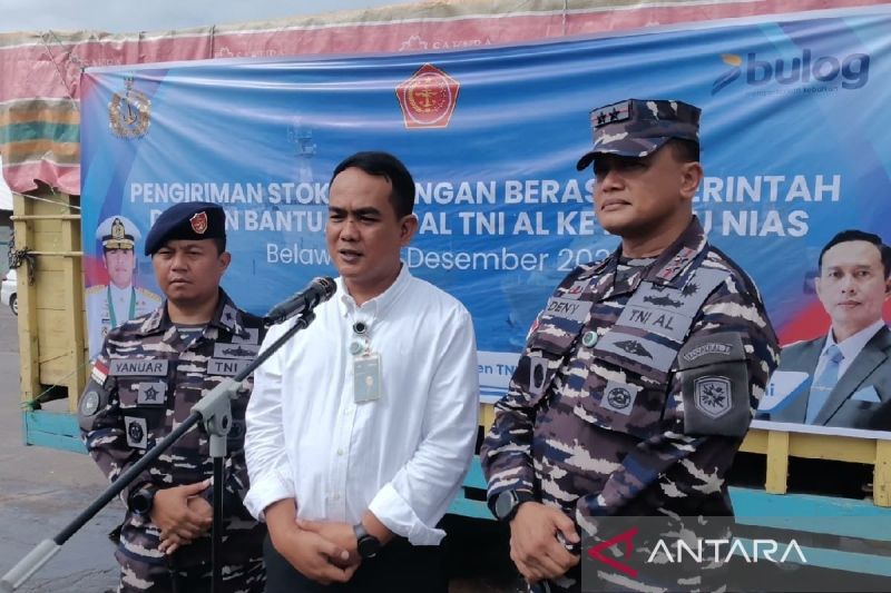 Bulog Sumut salurkan 320 ton beras penuhi kebutuhan warga di Nias