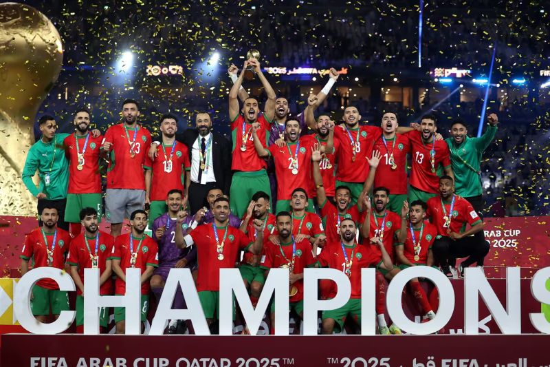 Maroko menjuarai Piala Arab FIFA 2025 setelah kalahkan Yordania 3-2