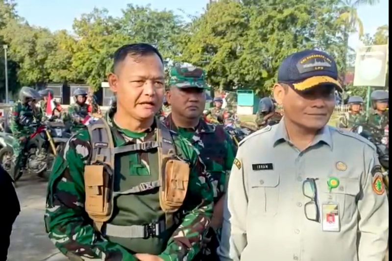 100-prajurit-tni-bermotor-salurkan-bantuan-pangan-ke-bener-meriah
