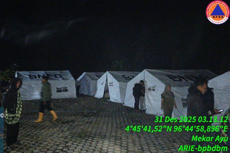 Status Gunung Bur Ni Telong Siaga, warga dua gampong di Aceh mengungsi