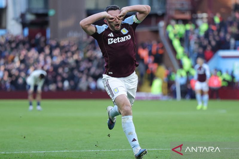 Aston Villa raih tiga poin usai taklukkan Nottingham Forest 3-1