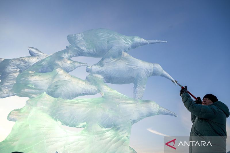 Unik! inilah Kompetisi Patung Es Harbin sajikan karya seni es mendunia
